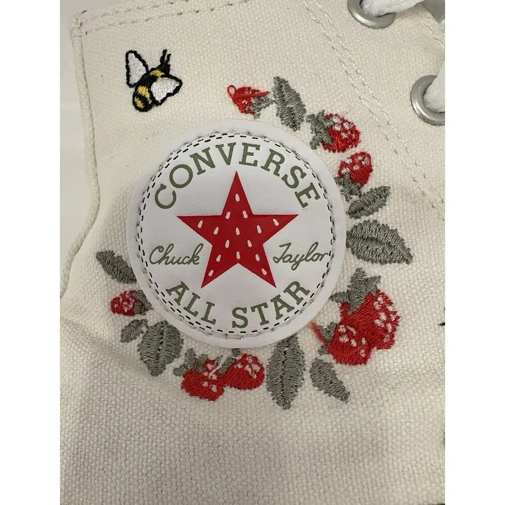 Converse Chuck Taylor All Star Berries And Bees High-Top Sneaker Size Youth 3